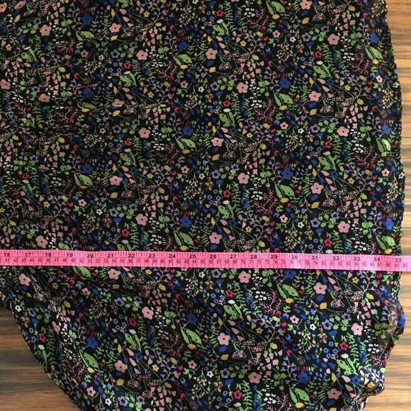 [Divided by H&M] Sheer Floral Scoop Neck Sundress | 12 | Good - Picture 3 of 11
